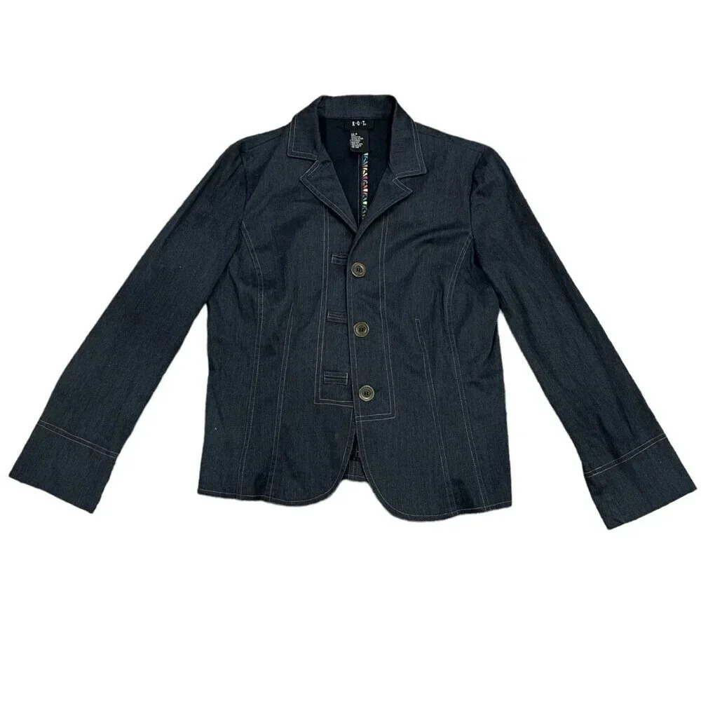 RQT Denim Blazer S